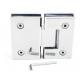 90*58mm Glass Shower Hinge Enclosure Water Proof Shower Screen Door Hinges