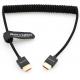 8K 2.1 Full HDMI Braided Coiled Cable For Atomos Ninja-V 4K 60P Record From Z-CAM For Canon-C70 For Sony A7S3/A9/A74