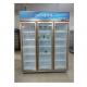 Commercial Sliding Glass Door Freezer Fridge display and storage