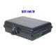 24 Core Outdoor Fiber Optic Distribution Box ABS PC Wall Hanging Pole Installation