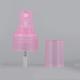 24mm 24/410 Plastic Fine Mist Sprayer Pink Alcohol Spray Pump For Bottle