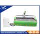 10mm Steel Pipe Heavy Duty CNC Router Table With Water / Air Cooled Spindle