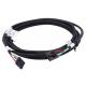 High Quality 4 Pin Male to Male Power Cord Connector OEM Wire Harness Manufacturing