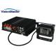 4 Audio Inputs 4 CH GPS Mobile DVR Video Recorder Dual SD Card For BUS / Taxi
