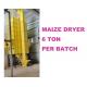 6 Ton Per Batch Diesel Burner Mixed Flow Dryer For Small Farmers