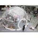 Clear Geodesic Dome Tents With Clear Cover For Outdoor Parties And Weddings