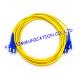 Durable Fiber Optic Patch Cord SC For Telecommunication Networks