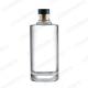 Bottle Color Customied 375ml Clear Matte Black Rum Whisky Spirit Vodka Glass Bottle