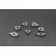 Integral Inlaid CNC Carbide Inserts PVD Coating With Various Models