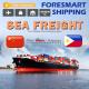 International Sea Freight From China To Philippines