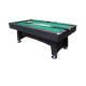 Promotional 7FT Ping Pong Pool Table Metal Chrome Corner With Conversion Top