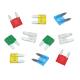 ISO8820-3 Standard BFMN-1225 Automotive Car ATM Mini Blade Fuse 25A 32V Natural 11mm For In-line Fuse Holder Adapter