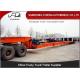 28 M - 56 M Windmill Blade Extendable Lowboy Trailer For Long Vehicle Transportation