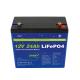 24Ah 12v Lifepo4 Battery Cells Lithium IP55 Waterproof