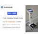 LCD Screen Body Fat Analyzer Scale With Weight Aviation Aluminum Material