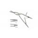 Type 2 Nasal Septum Rongeur Double Joint Ent Instruments for Medical Device Regulatory