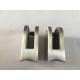 Polished Satin Stainless Steel Glass Clamps Non Corrosion For Balcony