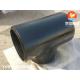 ASTM A234 GR WP11 Butt Weld Equal Tee Black Coated Pipe Fitting