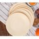 Durable Circle Biodegradable Disposable Tableware For Appetizer