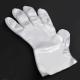 Disposable Transparent Thin Plastic Gloves / Waterproof Latex Free Protective Gloves