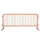 8.5ft crowd control barrier flat steel base /power coated hot dipped galvanized