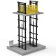 2 - 5 Tons Double Guide Rail Cargo Lifting Platform Industrial Freight Elevator