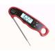 Oil Meat Digital Cooking Thermometer For Deep Frying Chicken Red IP66