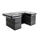 Supermarket Check Out Counter Cold Rolled Steel Material Shop Cash Counter