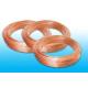 Plated Low Carbon Refrigeration Copper Tube , Bundy Tube 8 * 0.6 mm