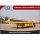 Flat bed Container Semi Truck Trailer Double Axle 20Ft 40Ft spring suspension