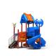 Customized LLDPE Outdoor Playground Equipment Slide Playing Items For Kids