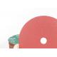 5 Inch Sanding Discs 100mm Aluminum Oxide Resin Fiber Sanding Discs For Angle Grinder Start