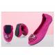 brand name big yard shoes 30 to 43 size pink genuine leather shoes foldable ballet shoes women flat shoes designer shoes