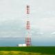 ISO Certified Telecommunications Tower Made of Galvanized Steel Tubes Angle Steel Plates