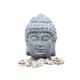 Nature Color Stone Buddha Water Feature Fountain For Home Decoration OEM Acceptable
