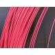 PInk 0.35mm 3.50mm Copper Flat Coated Wire Polyester Coating