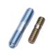 M6 to M24 carbon steel zinc plated all threaded bar double sided stud bolt