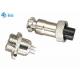 Zinc Alloy 7 Pin Gx12 Aviation Connector With Square Flange Male And Female Sets