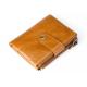 Men's Slim Leather Shoulder Bag Brown Short Crossbody Wallet Purse SGS Approval