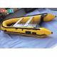 Fire Resistant 4 Man PVC Inflatable Boats Outdoor Fishing Paddle Boats