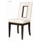 wooden frame fabric/PU  dining chair Y-226#