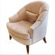 Fabric Upholstery Living Room Couches , Wooden Hotel Lounge Chair High End