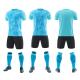 Casual Training Blank Soccer Uniforms Short Sleeve Plain Football Jersey All Set