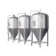 SUS 304 / 316 Conical Beer Fermenter Drinks Beverage Beer Brewing Parts