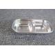 Fashion wholesale multifunction seasoning dish rectangle snack appetizer custom stainless steel antique dishes