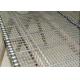 Stainless Steel Honeycomb Conveyor Belt / Flat Wire Mesh Belt