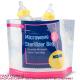 MICROWAVE STERILIZER BAG Recyclable Travel Baby Bottle Cleaner Microwave Sterilizer Bag