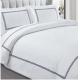 White Duvet Cover King 100% Cotton Hotel / Home Collection White Duvet Cover Supplier