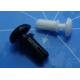 VK70036 Black / White Plastic Rivets , 66 Nylon Push Rivets R2056 R2672 R3045