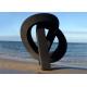 Beach Decoration Corten Steel Sculpture Rusted Metal Garden Sculptures